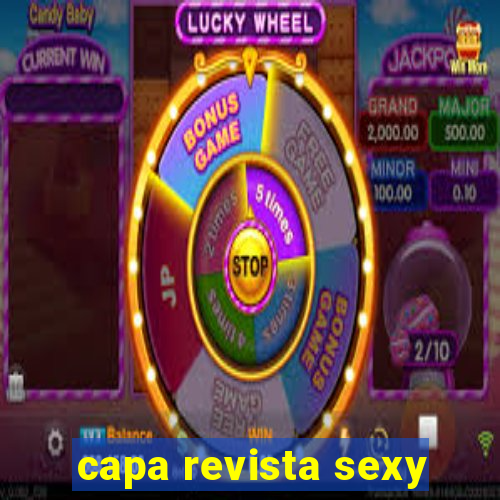 capa revista sexy